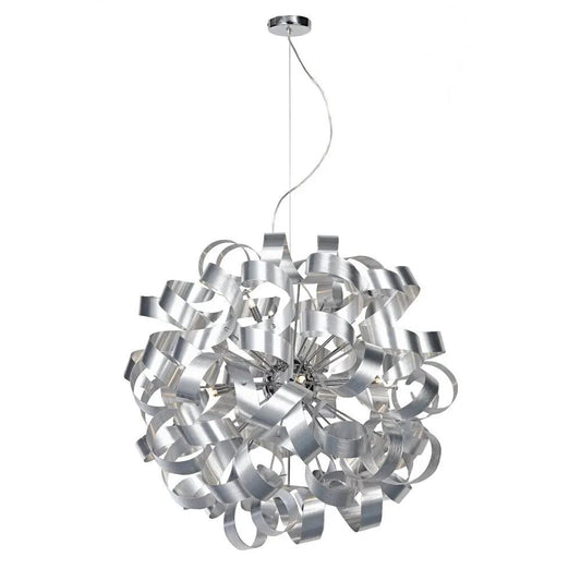 dar lighting Där Lighting Group, Dar RAW1250 Rawley 12 Light Ribbon Pendant - dar lighting Där Lighting Group, Dar RAW1250 Rawley 12 Light Ribbon Pendant