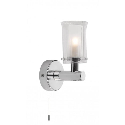dar lighting Där Lighting Group, Dar ELB0750 Elba Bathroom Single Wall Light - dar lighting Där Lighting Group, Dar ELB0750 Elba Bathroom Single Wall Light