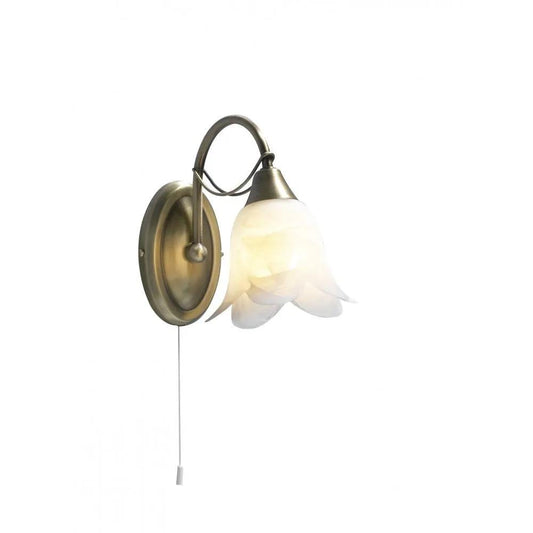 dar lighting Dar Lighting Group, Dar DOU0775 Doublet Single Wall Bracket-antique Brass (S) - dar lighting Dar Lighting Group, Dar DOU0775 Doublet Single Wall Bracket-antique Brass (S)