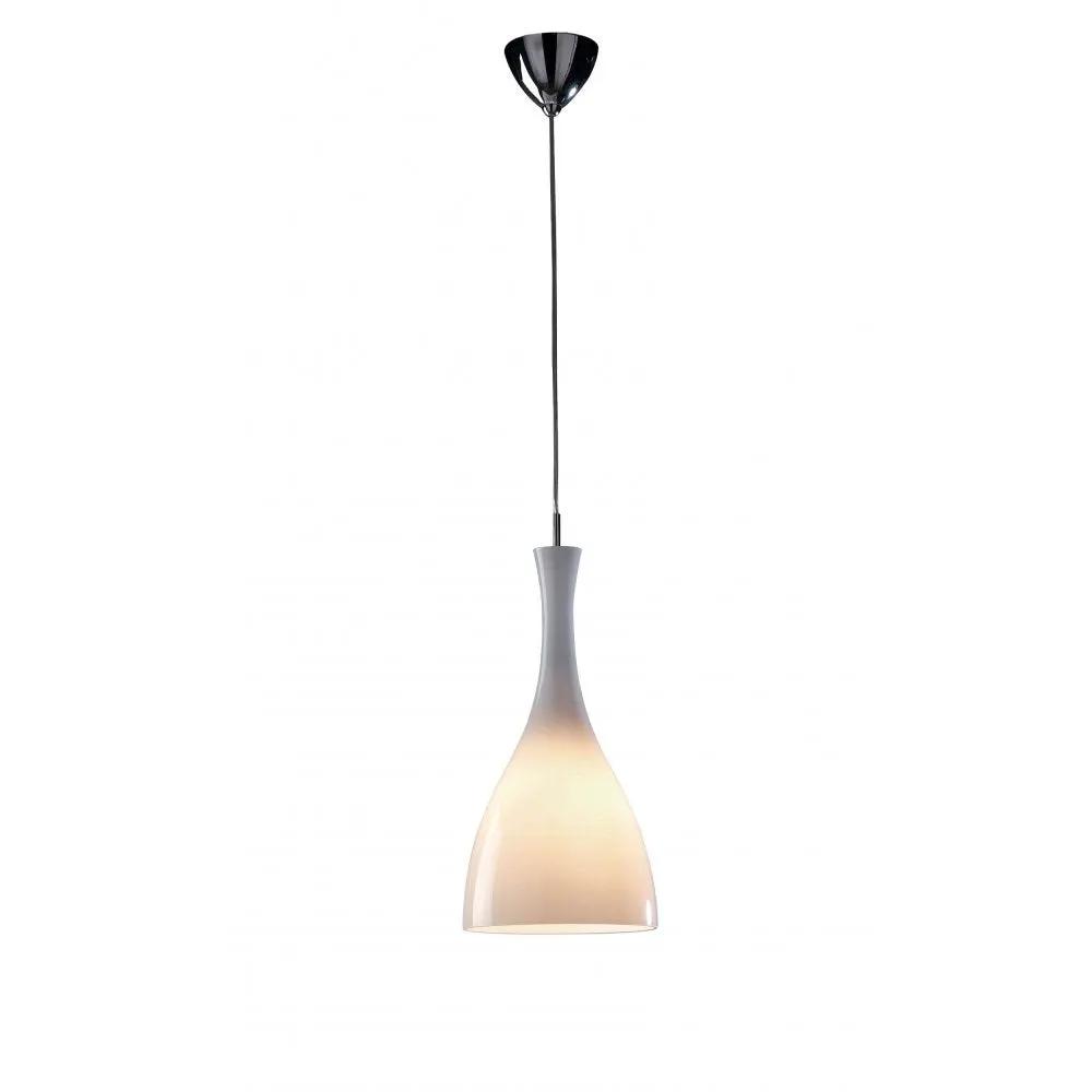 dar lighting Där Lighting Group, Dar TON862 Tone White Glass Pendant - dar lighting Där Lighting Group, Dar TON862 Tone White Glass Pendant