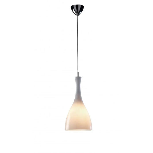 dar lighting Där Lighting Group, Dar TON862 Tone White Glass Pendant - dar lighting Där Lighting Group, Dar TON862 Tone White Glass Pendant
