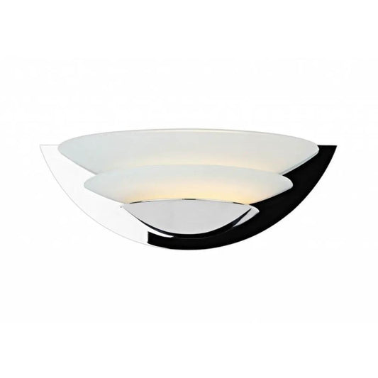 dar lighting Där Lighting Group, Dar UNA0750 Una Chrome Wall Light - dar lighting Där Lighting Group, Dar UNA0750 Una Chrome Wall Light