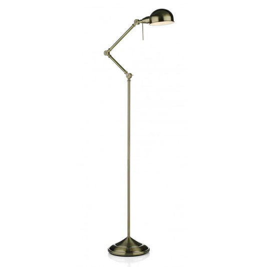 dar lighting Där Lighting Group, Dar RAN4975 Ranger Floor Lamp-brass - dar lighting Där Lighting Group, Dar RAN4975 Ranger Floor Lamp-brass