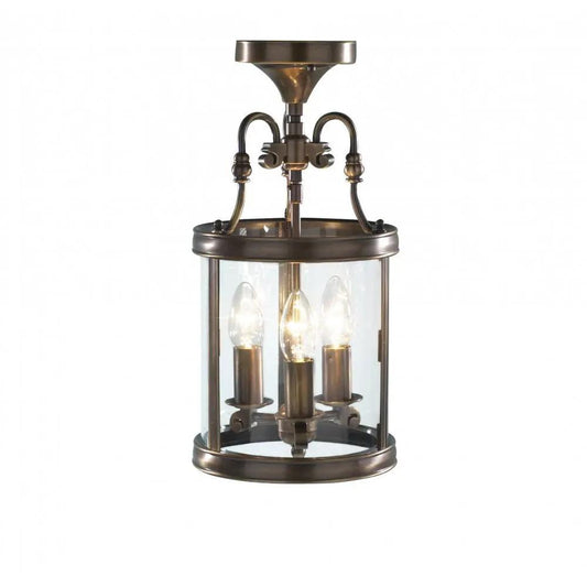 dar lighting Där Lighting Group, Dar LAM0375 Lambeth 3 Light Dual Mount Lantern - dar lighting Där Lighting Group, Dar LAM0375 Lambeth 3 Light Dual Mount Lantern