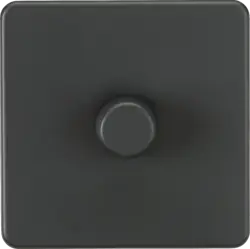 ml antricate 1G 2-way 10-200W (5-150W LED) Intelligent dimmer - Anthracite - ml antricate 1G 2-way 10-200W (5-150W LED) Intelligent dimmer - Anthracite