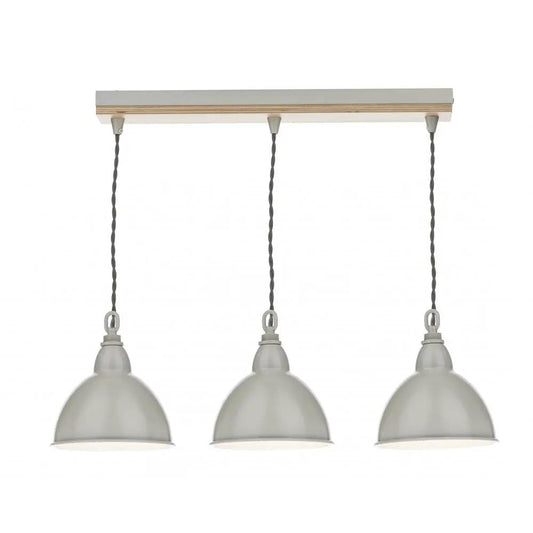dar lighting Där Lighting Group Dar BLY5343 Blyton Bar Pendant With Painted Shades (SD) - dar lighting Där Lighting Group Dar BLY5343 Blyton Bar Pendant With Painted Shades (SD)