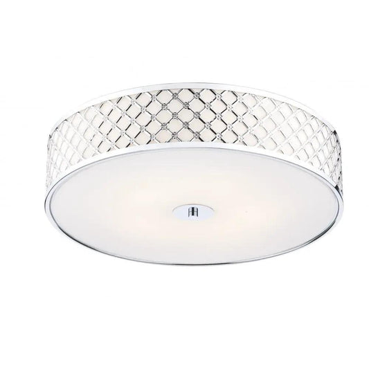 dar lighting Där Lighting Group, Dar CIV5250 Civic Flush Small Polished Chrome - dar lighting Där Lighting Group, Dar CIV5250 Civic Flush Small Polished Chrome