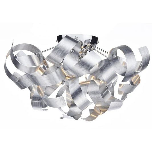 dar lighting Där Lighting Group, Dar RAW0450 Rawley 4 Light Ribbon Flush - dar lighting Där Lighting Group, Dar RAW0450 Rawley 4 Light Ribbon Flush
