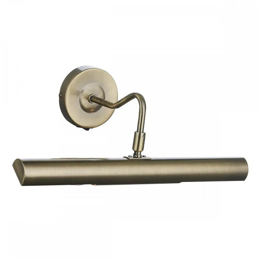 dar lighting Där Lighting Group, Dar ONE6775 Onedin Picture Light Antique Brass - dar lighting Där Lighting Group, Dar ONE6775 Onedin Picture Light Antique Brass