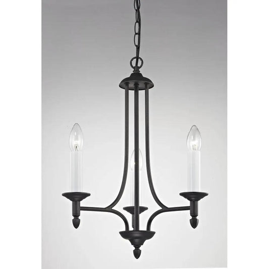 impex Impex Lighting SMRR411202/03/BLK Canterbury Pendant Black - impex Impex Lighting SMRR411202/03/BLK Canterbury Pendant Black