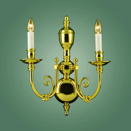 impex Impex Lighting BF19700/02/WB Beveren Wall Polished Brass - impex Impex Lighting BF19700/02/WB Beveren Wall Polished Brass
