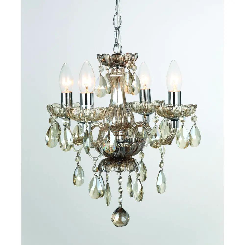 impex Impex Lighting CF211093/04/CHA Rodeo Champagne Crystal - impex Impex Lighting CF211093/04/CHA Rodeo Champagne Crystal