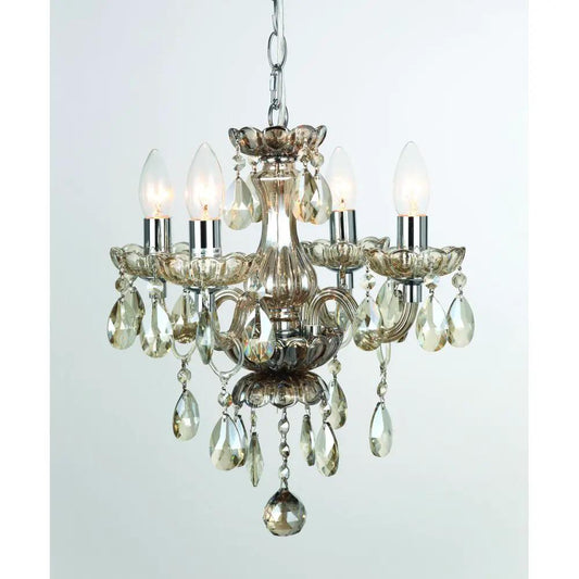 impex Impex Lighting CF211093/04/CHA Rodeo Champagne Crystal - impex Impex Lighting CF211093/04/CHA Rodeo Champagne Crystal