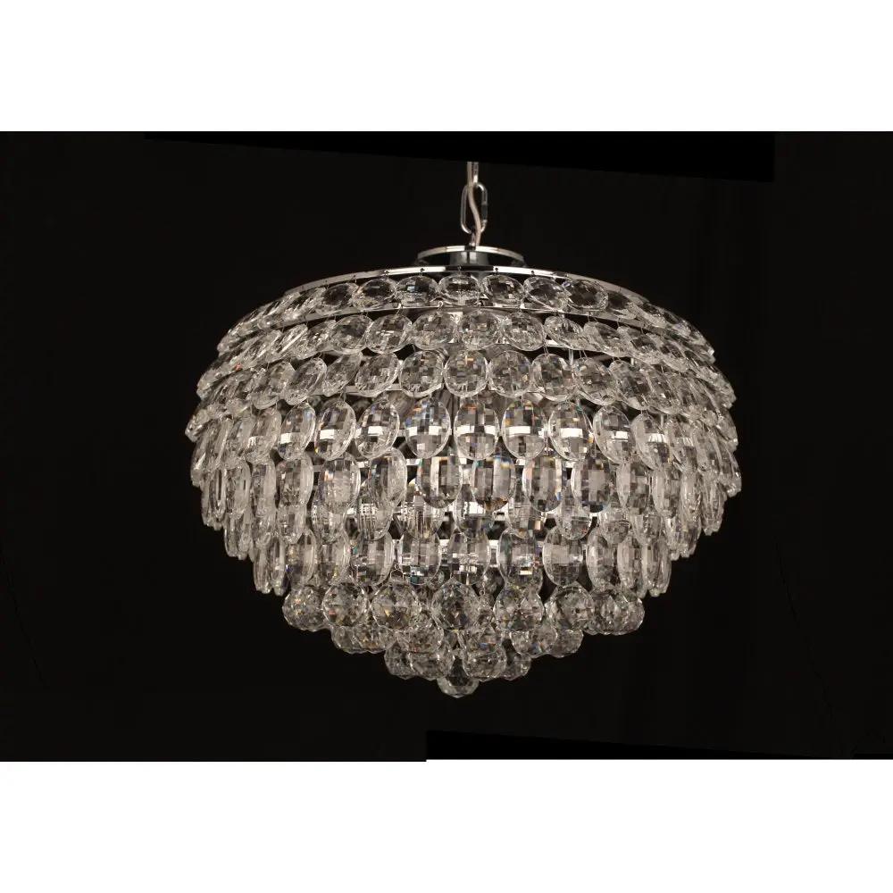impex Impex Lighting CF311201/06/CH Adaliz 6lt K9 Crystal Chrome - impex Impex Lighting CF311201/06/CH Adaliz 6lt K9 Crystal Chrome