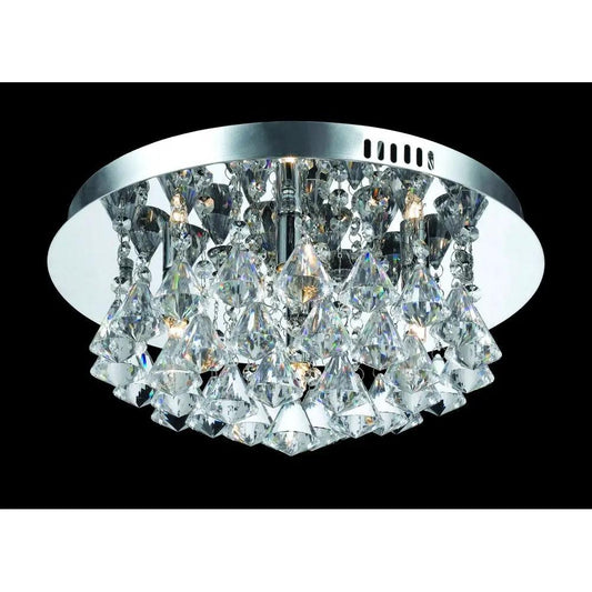 impex Impex Lighting CFH011025/04/CH Parma Chrome Flush - impex Impex Lighting CFH011025/04/CH Parma Chrome Flush