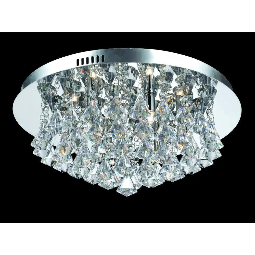impex Impex Lighting CFH011025/06/CH Parma Chrome Flush - impex Impex Lighting CFH011025/06/CH Parma Chrome Flush