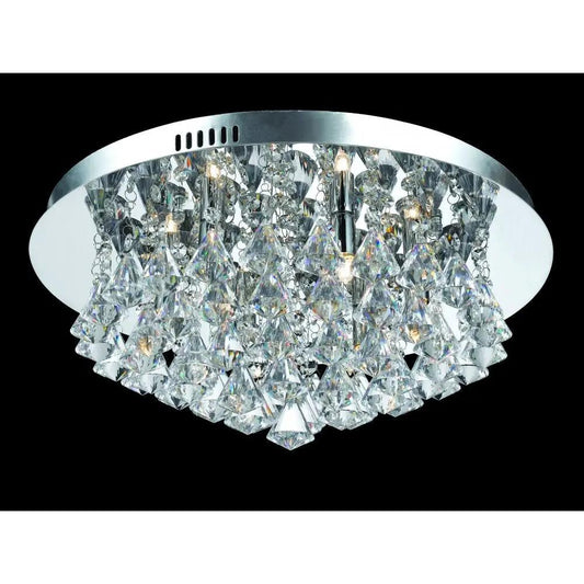 impex Impex Lighting CFH011025/06/CH Parma Chrome Flush - impex Impex Lighting CFH011025/06/CH Parma Chrome Flush