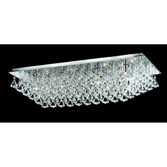 impex Impex Lighting CFH201114/08/PL/CH Parma Oblong Flush - impex Impex Lighting CFH201114/08/PL/CH Parma Oblong Flush