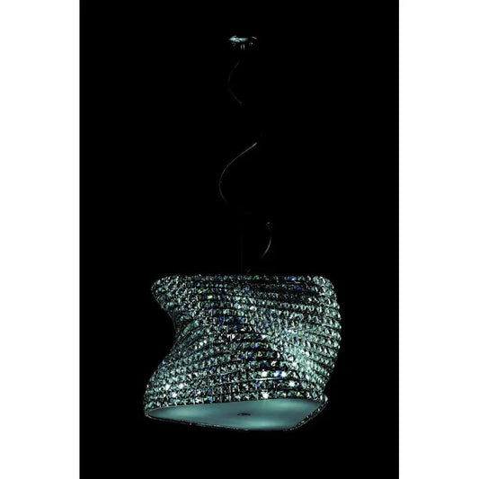impex Impex Lighting CFH211131/06/L/CLR Tia Large Chrome Crystal - impex Impex Lighting CFH211131/06/L/CLR Tia Large Chrome Crystal