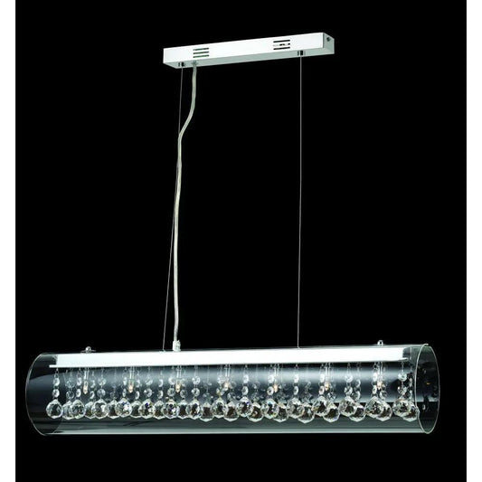 impex Impex CFH905261/07/CH Verona Horizontal Glass Cylinder - impex Impex CFH905261/07/CH Verona Horizontal Glass Cylinder