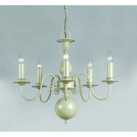 impex Impex Lighting PG05579/05/CRM Bologna Flemish Cream - impex Impex Lighting PG05579/05/CRM Bologna Flemish Cream