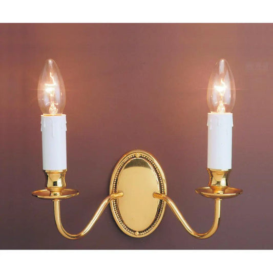 impex Impex Lighting SMBB00052/PB Georgian Wall Polished Brass - impex Impex Lighting SMBB00052/PB Georgian Wall Polished Brass