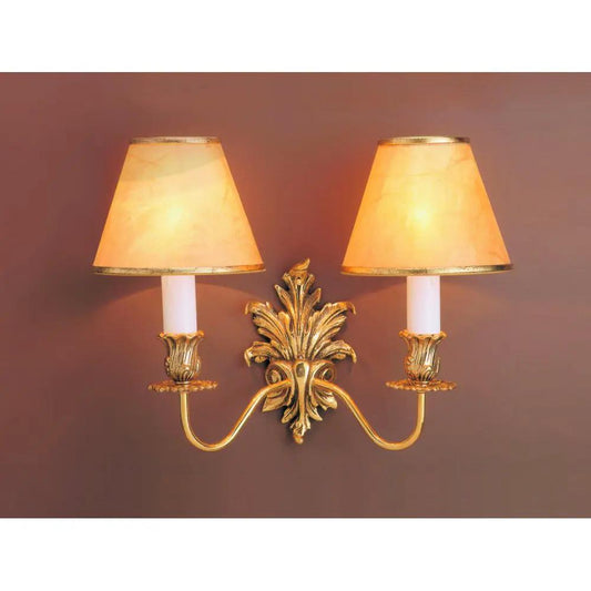 impex Impex Lighting SMBB00182/PB | Dauphine Polished Brass Wall Light | 2-Light - impex Impex Lighting SMBB00182/PB | Dauphine Polished Brass Wall Light | 2-Light