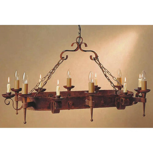 impex Impex Lighting SMRR00006C/A Refectory Pendant Candle Oblong - impex Impex Lighting SMRR00006C/A Refectory Pendant Candle Oblong