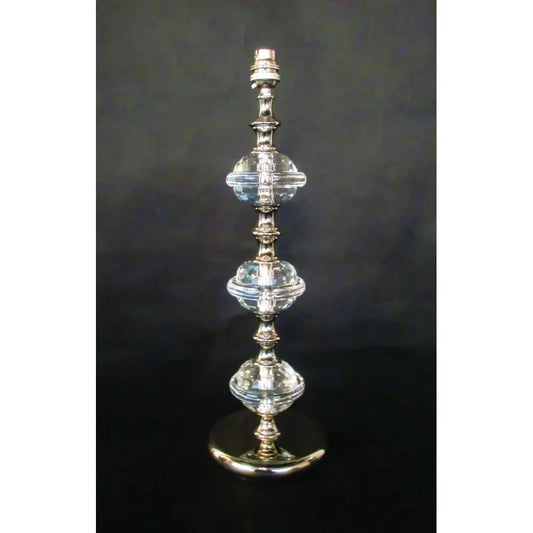 impex Impex ST0000F/TL/N Boston Optic Crystal Table Lamp Nickel - impex Impex ST0000F/TL/N Boston Optic Crystal Table Lamp Nickel