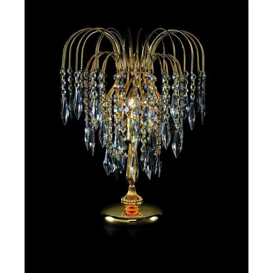 impex Impex ST01900/TL/G Shower Long Chain Table Lamp - impex Impex ST01900/TL/G Shower Long Chain Table Lamp