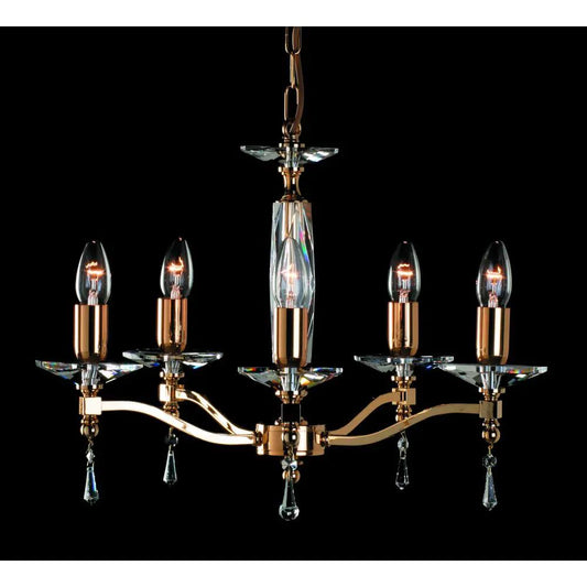 impex Impex Lighting ST07016/05/G Toulon Optic Glass/strass Gold - impex Impex Lighting ST07016/05/G Toulon Optic Glass/strass Gold