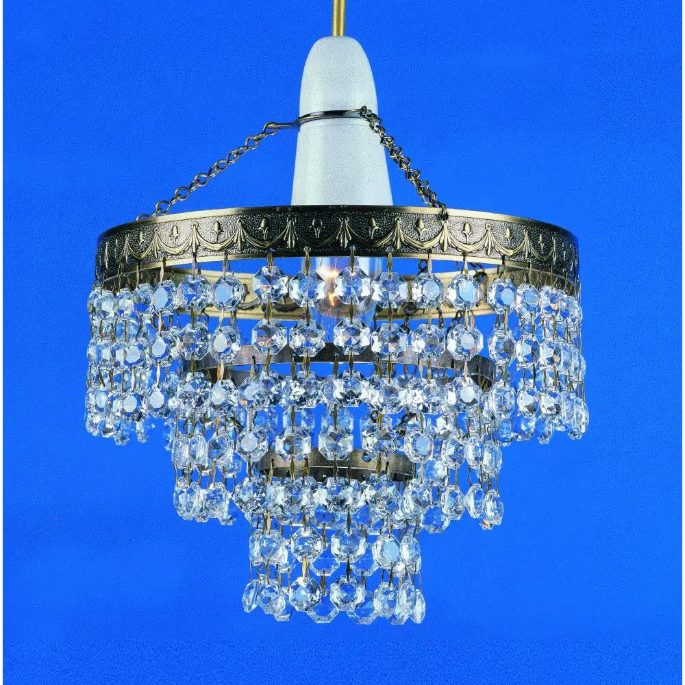impex Impex Lighting ST09082/01/AB Kiel Non Electric Tier Crystal - impex Impex Lighting ST09082/01/AB Kiel Non Electric Tier Crystal