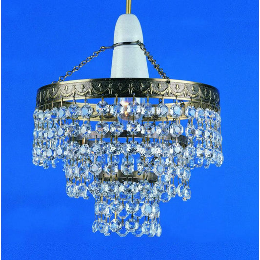 impex Impex Lighting ST09082/01/AB Kiel Non Electric Tier Crystal - impex Impex Lighting ST09082/01/AB Kiel Non Electric Tier Crystal