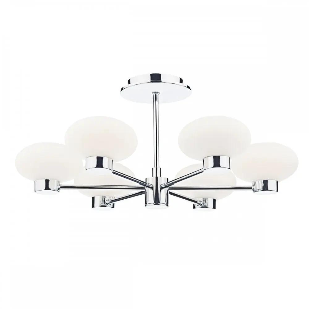 dar lighting Där Lighting Group Dar SYS0650 System Semi Flush Polished Chrome - dar lighting Där Lighting Group Dar SYS0650 System Semi Flush Polished Chrome