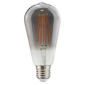 Integral SUNSET VINTAGE FILAMENT ST64 BULB E27 350LM 7W 2200K DIMMABLE 300 BEAM SMOKE INTEGRAL - Integral SUNSET VINTAGE FILAMENT ST64 BULB E27 350LM 7W 2200K DIMMABLE 300 BEAM SMOKE INTEGRAL