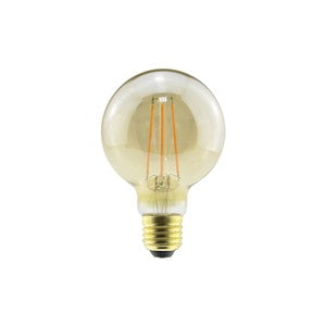 Integral SUNSET VINTAGE FILAMENT GLOBE G80 BULB E27 470LM 3.4W 2200K DIMMABLE 300 BEAM AMBER INTEGRAL - Integral SUNSET VINTAGE FILAMENT GLOBE G80 BULB E27 470LM 3.4W 2200K DIMMABLE 300 BEAM AMBER INTEGRAL