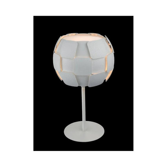impex Impex Lighting PG504241/01/TL/WH Brigitte White Squares Table Lamp - impex Impex Lighting PG504241/01/TL/WH Brigitte White Squares Table Lamp