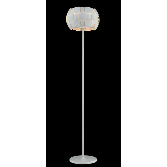 impex Impex Lighting PG504241/03/FL/WH Brigitte White Squares Floor Lamp - impex Impex Lighting PG504241/03/FL/WH Brigitte White Squares Floor Lamp