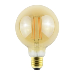 Integral SUNSET VINTAGE FILAMENT GLOBE G95 BULB E27 470LM 3.4W 2200K DIMMABLE 300 BEAM AMBER INTEGRAL - Integral SUNSET VINTAGE FILAMENT GLOBE G95 BULB E27 470LM 3.4W 2200K DIMMABLE 300 BEAM AMBER INTEGRAL