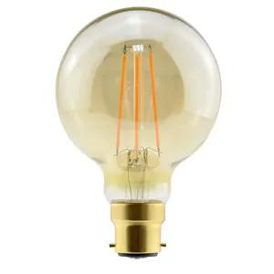 Integral SUNSET VINTAGE FILAMENT GLOBE G95 BULB B22 470LM 3.4W 2200K DIMMABLE 300 BEAM AMBER INTEGRAL - Integral SUNSET VINTAGE FILAMENT GLOBE G95 BULB B22 470LM 3.4W 2200K DIMMABLE 300 BEAM AMBER INTEGRAL
