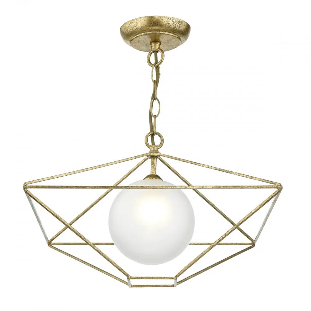 dar lighting Där Lighting Group Dar ORS0135 Orsini 1 Light Pendant Antique Gold With Shade - dar lighting Där Lighting Group Dar ORS0135 Orsini 1 Light Pendant Antique Gold With Shade