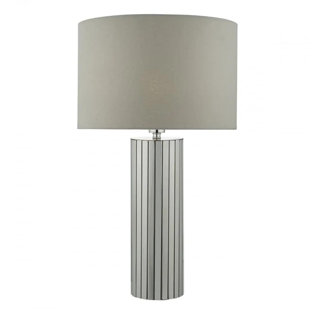 dar lighting Där Lighting Group, Dar CAS4250 Cassandra Table Lamp Polished Chrome Shade - dar lighting Där Lighting Group, Dar CAS4250 Cassandra Table Lamp Polished Chrome Shade