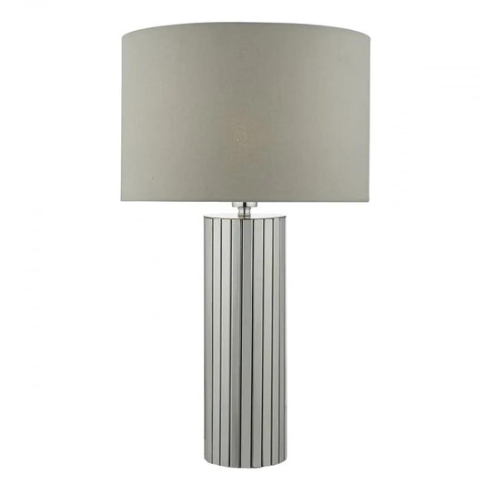 dar lighting Där Lighting Group, Dar CAS4250 Cassandra Table Lamp Polished Chrome Shade - dar lighting Där Lighting Group, Dar CAS4250 Cassandra Table Lamp Polished Chrome Shade