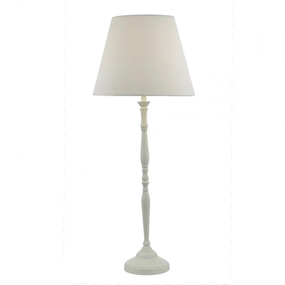 dar lighting Där Lighting Group Dar JOA422 Joanna Table Lamp White Shade - dar lighting Där Lighting Group Dar JOA422 Joanna Table Lamp White Shade