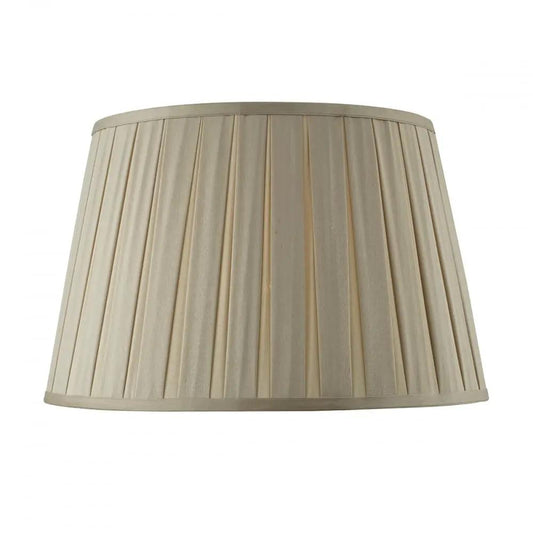 dar lighting Där Lighting Group Dar DEG1629 Degas Empire Box Pleated Shade 40CM Taupe - dar lighting Där Lighting Group Dar DEG1629 Degas Empire Box Pleated Shade 40CM Taupe