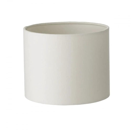 dar lighting Där Lighting Group, Dar S1122 Ferrara Ivory Cotton Drum Shade - dar lighting Där Lighting Group, Dar S1122 Ferrara Ivory Cotton Drum Shade