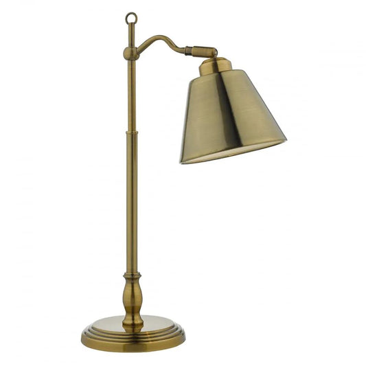 dar lighting Där Lighting Group Dar KEM4175 Kempten Table Lamp Antique Brass - dar lighting Där Lighting Group Dar KEM4175 Kempten Table Lamp Antique Brass