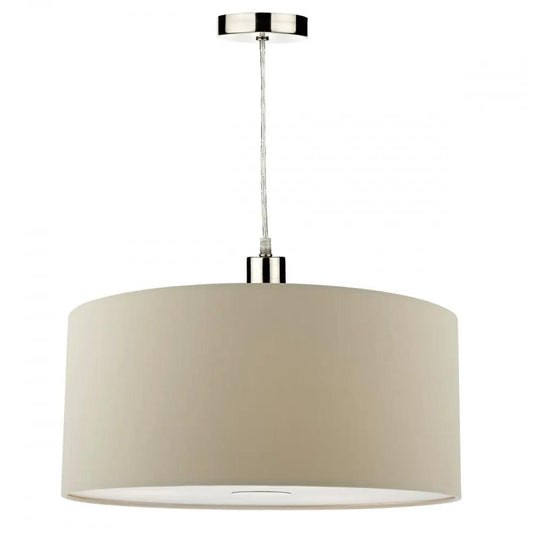 dar lighting Där Lighting Group Dar RON6529 Ronda Easy Fit 40CM Faux Silk Ecru Drum Shade - dar lighting Där Lighting Group Dar RON6529 Ronda Easy Fit 40CM Faux Silk Ecru Drum Shade