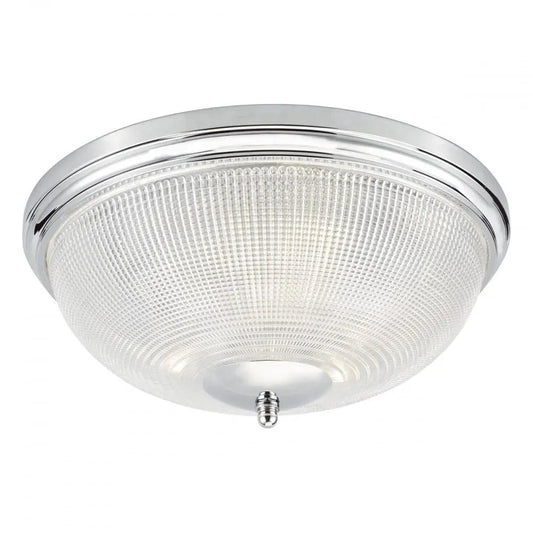 dar lighting Dar Lighting Group, Dar ARB5250 Arbor 3 Light Flush Polished Chrome IP44 (S) - dar lighting Dar Lighting Group, Dar ARB5250 Arbor 3 Light Flush Polished Chrome IP44 (S)