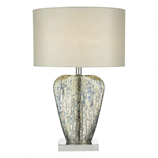 dar lighting Där Lighting Group Dar SYR4235 Syracuse Table Lamp Mercury Gold With Shade - dar lighting Där Lighting Group Dar SYR4235 Syracuse Table Lamp Mercury Gold With Shade